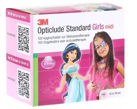 OPTICLUDE 3M Disney girls midi 2538MDPG-100 OPTICLUDE 3M Disney girls midi 2538MDPG-100